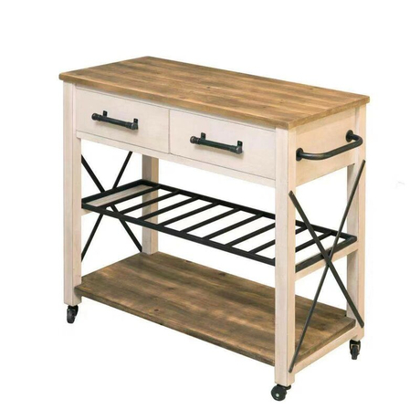 Kitchen Island Microwave Cart Stand Kitchen Trolley Bar Cart Rolling Coffee Cart Home Bakers