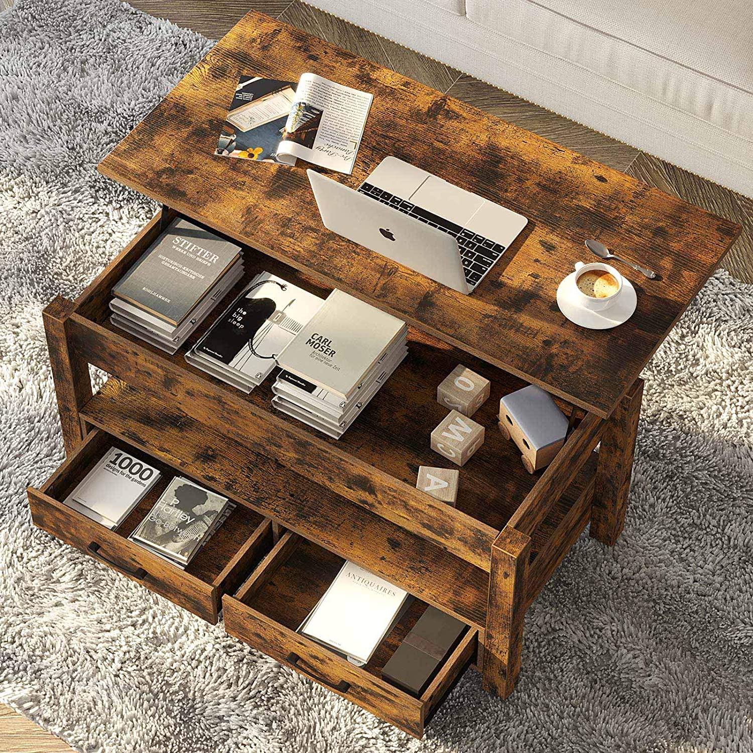 lift top coffee table