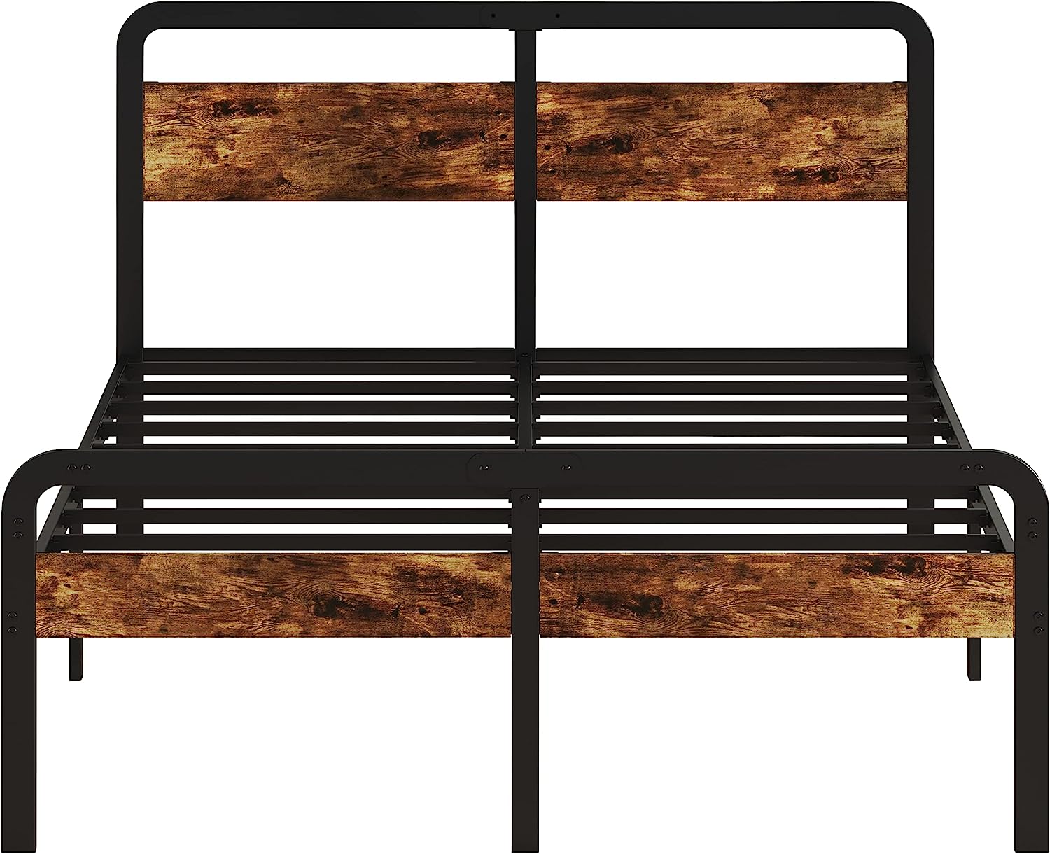 Custom Wood Bedroom Furniture King Size Bed Frame with Wood Headboard And Footboard Platform King Bed Frame for Bedroom