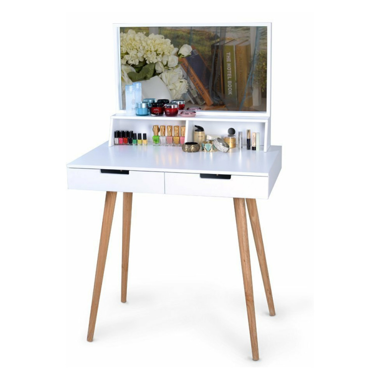 White Hotel Elegant Make Up Table