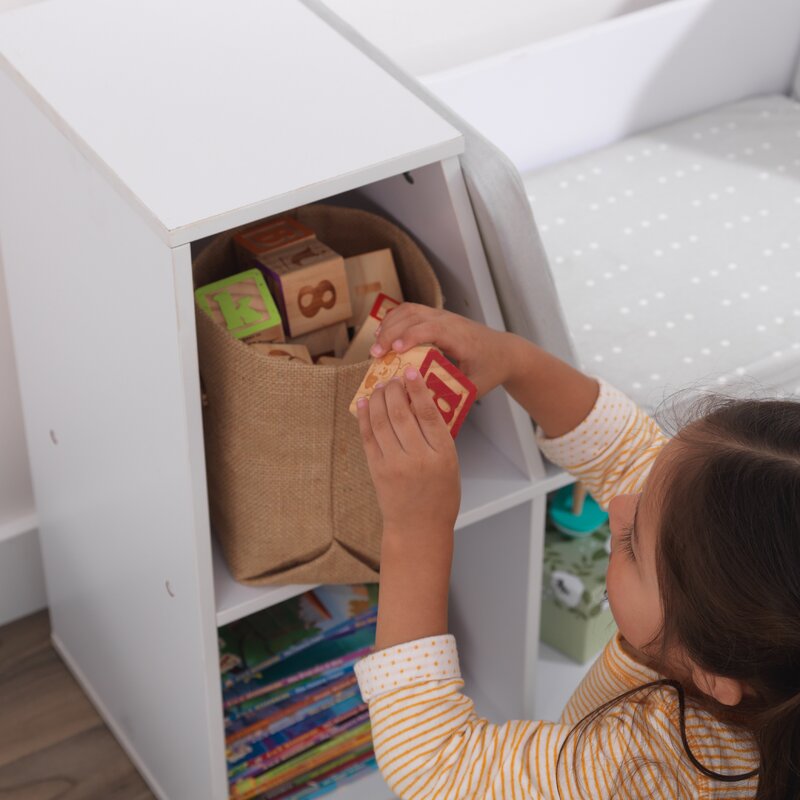 Wooden 6 Cubes Kids Reading Bookcase