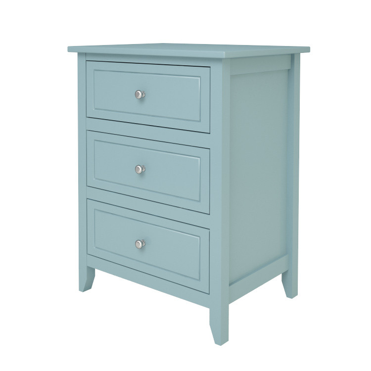 16 Inch White Night Stand for Bedroom