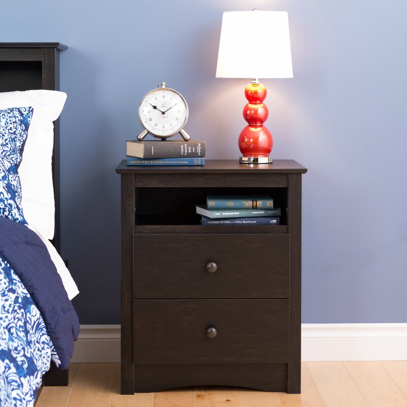Two Drawers Night Stand 23H X 20W X 16 D