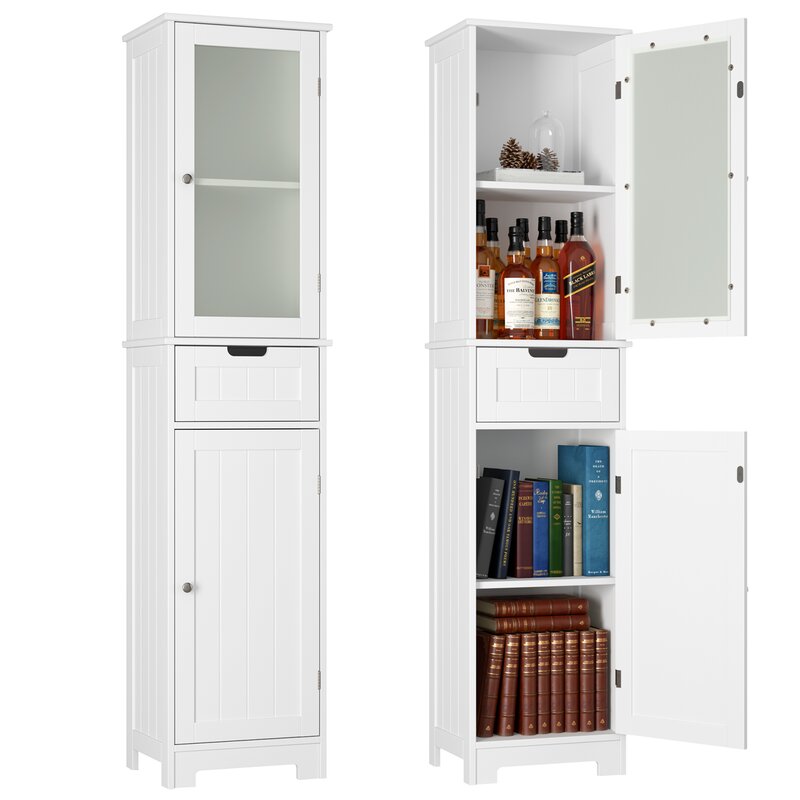 Free-standing Tall Bathroom Modern Cabinet