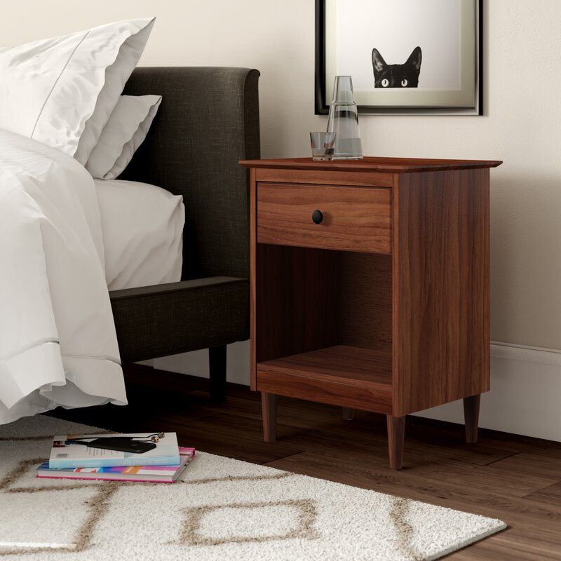 Girl Rustic Oak Living Room Night Stand