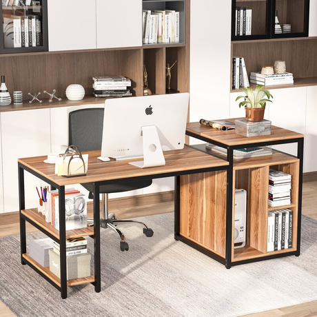 Hot Sale Cheap Wooden Multifunctional Office Computer Desk with Drawer Home PC Desk