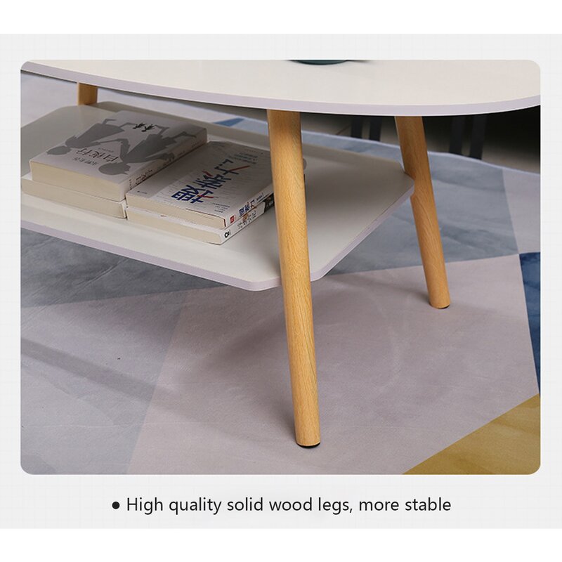 wooden coffee table