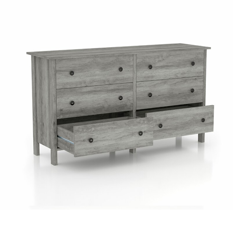 Custom Multi White Drawer Chest