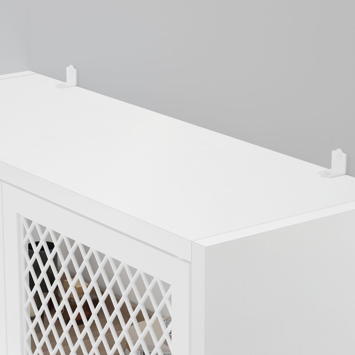 Industrial Bathroom Organizer Over Toilet Freestanding Bathroom Storage Cabinet with Rack