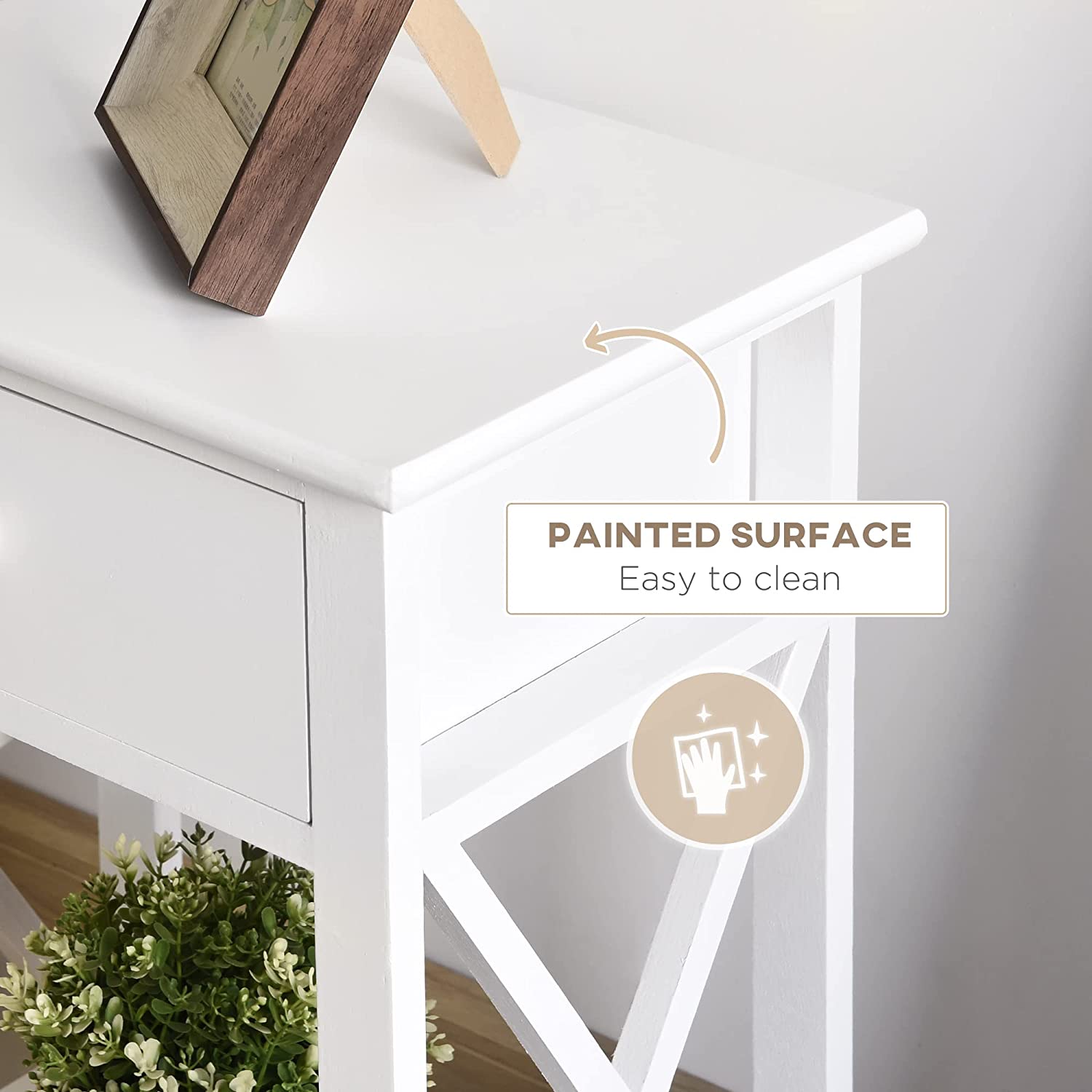 Nightstand Bedside Table End Table Side Table