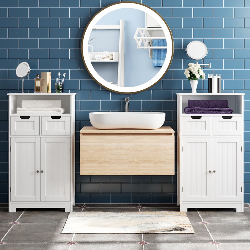 Woood Custom Stand Bathroom Cabinet