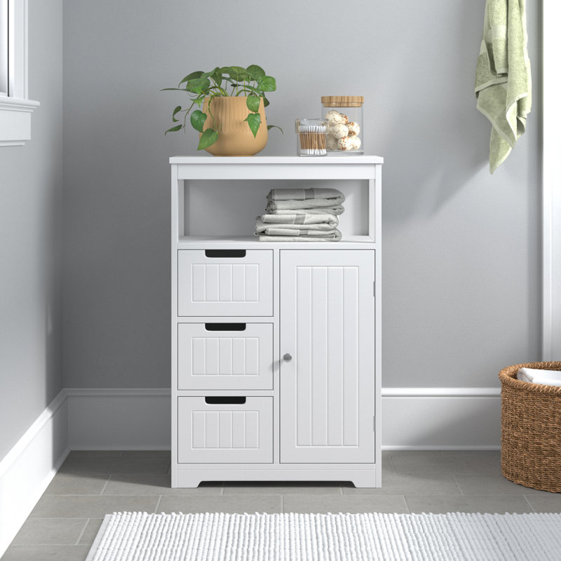 Home Floor Standing Wood Bathroom Vanity