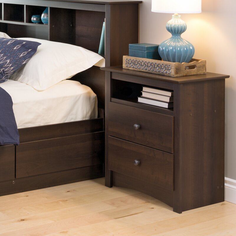 Two Drawers Night Stand 23H X 20W X 16 D