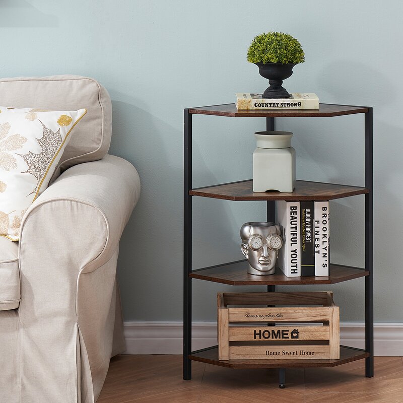 31'' Tall Solid Wood End Table