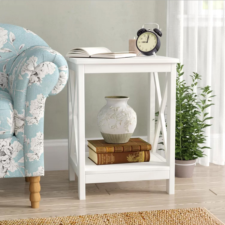 Tall White Home Night Stand