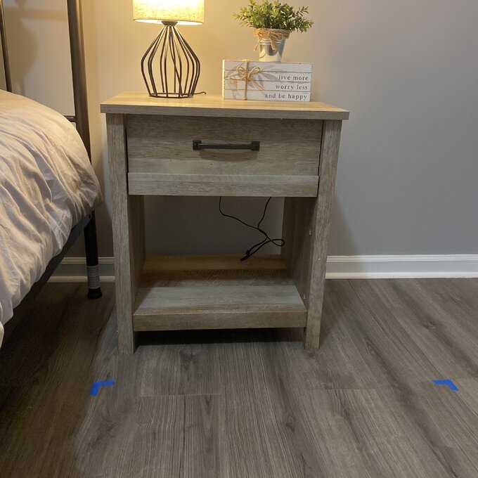 One Drawer Bed Room Night Stand