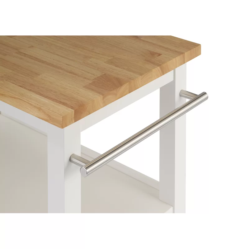 Small White Kitchen Trolley for Kitchen