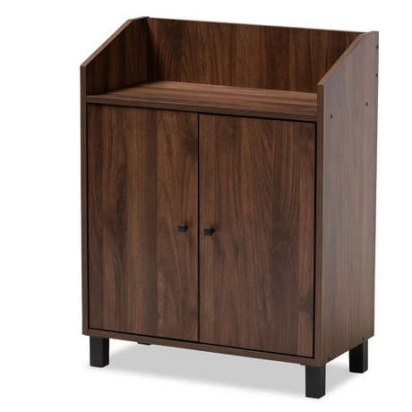 Dark Color entryway Simple Shoe Rack Cabinet