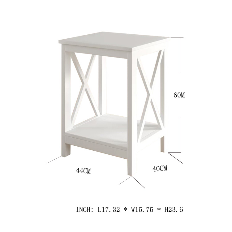 Tall White Home Night Stand