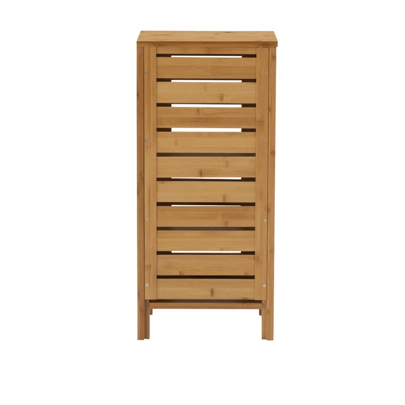 Customized Bamboo Bathroom Storage Cabinet 