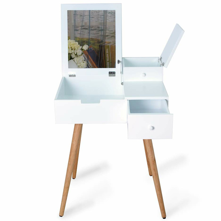 Folding Portable Make Up Table For Room