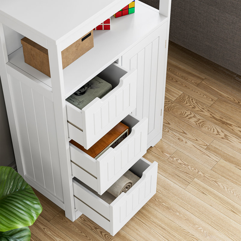 Home Floor Standing Wood Bathroom Vanity