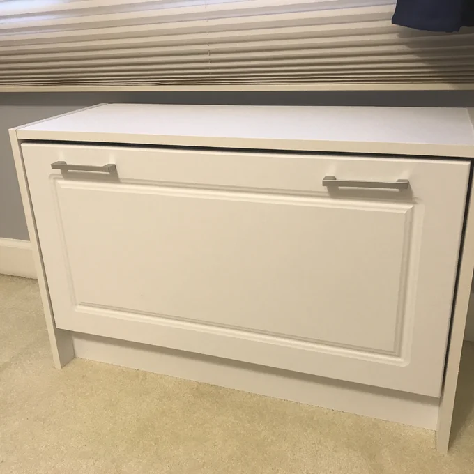 Small Size White Shoe Storage Rack Cabinet