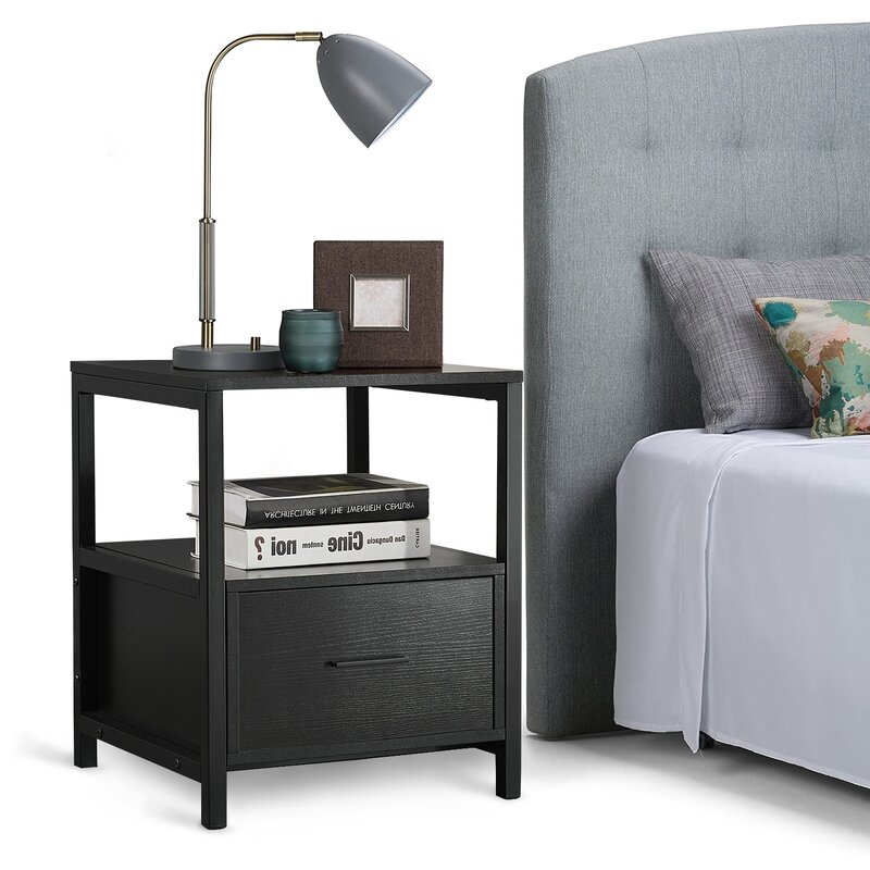 Iron Frame Custom Color Living Room Night Stand