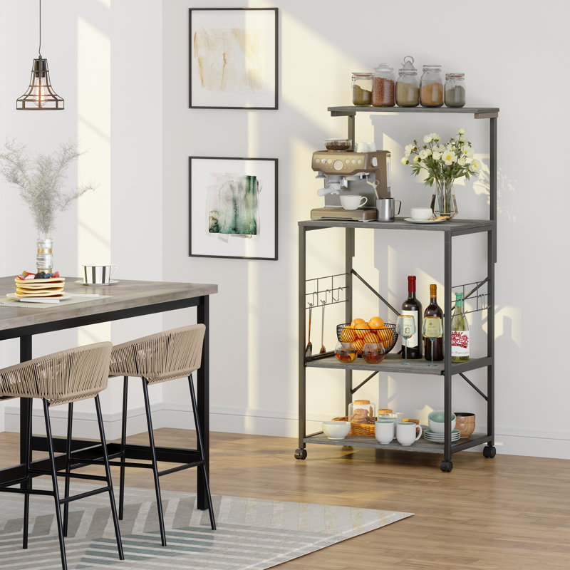 Utility Gray Commercial Kitchen Trolley